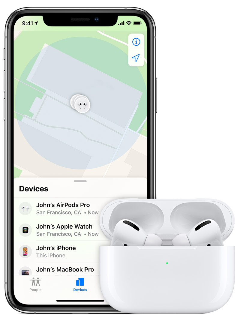how to find airpods case